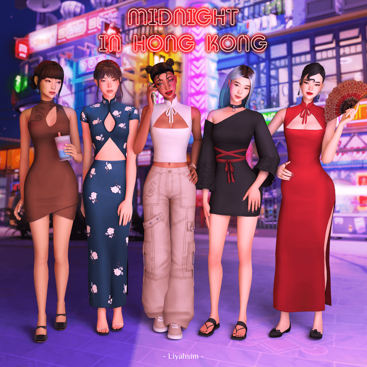 Коллекция одежды Midnight in Hong Kong Collection